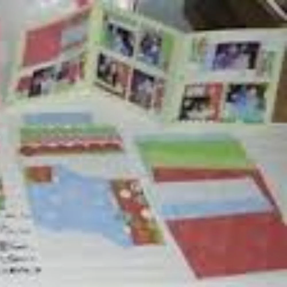 CM Holiday Candy Cane paper album kit